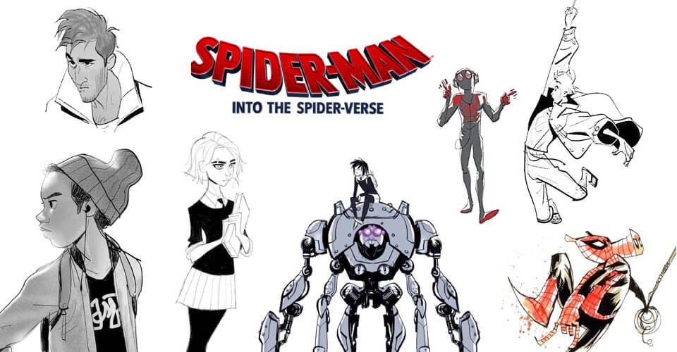 Diseño y Arte Conceptual en Spider-man: Into the Spider-Verse