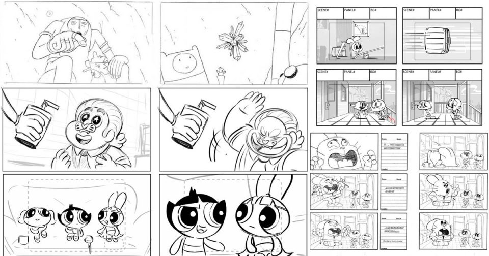 10 Lecciones para Storyboard con Cartoon Network