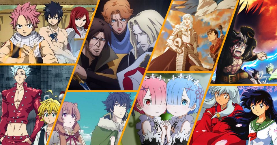 20 Mejores Series De Anime De Fantasia Y Magia 20 Mejores Series De Anime De Fantasia Y Magia