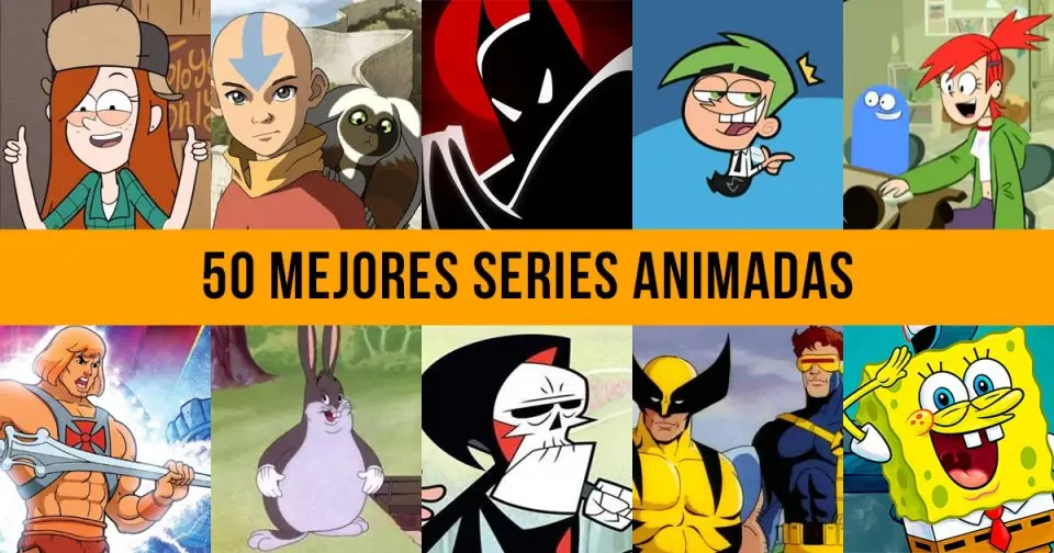 TOP 50 Mejores Series Animadas de la Historia