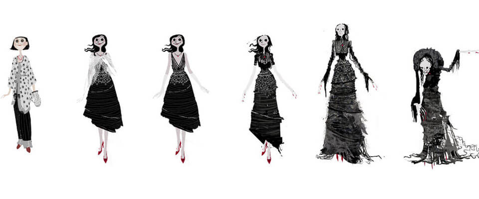 Diseño y Arte Conceptual en Coraline y la Puerta Secreta