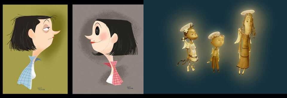 Diseño y Arte Conceptual en Coraline y la Puerta Secreta