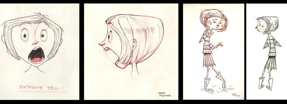 Diseño y Arte Conceptual en Coraline y la Puerta Secreta