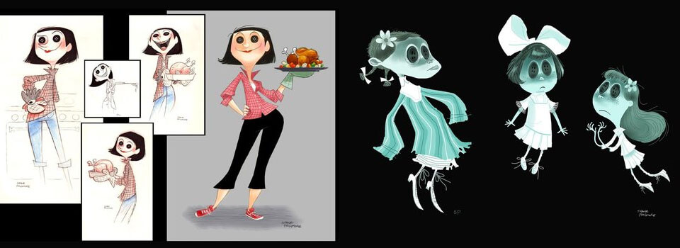 Diseño y Arte Conceptual en Coraline y la Puerta Secreta