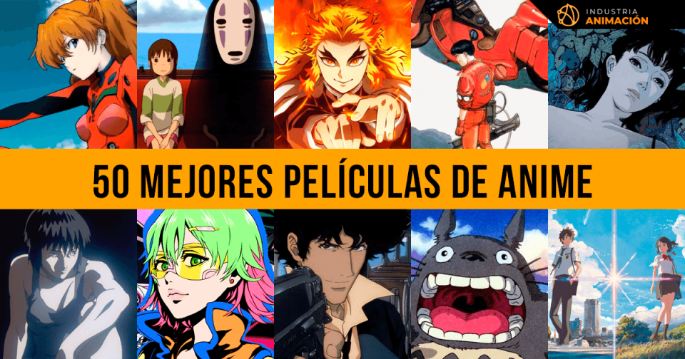 TOP 50 Mejores Películas de Anime en la Historia