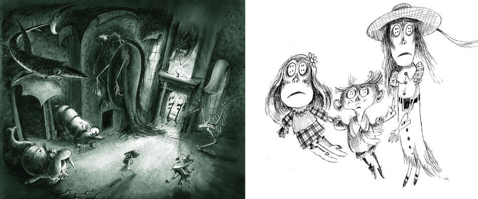 Diseño y Arte Conceptual en Coraline y la Puerta Secreta