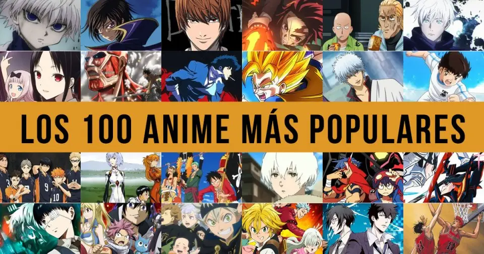  Series de Anime Más Populares  Para Todos los Gustos y Géneros