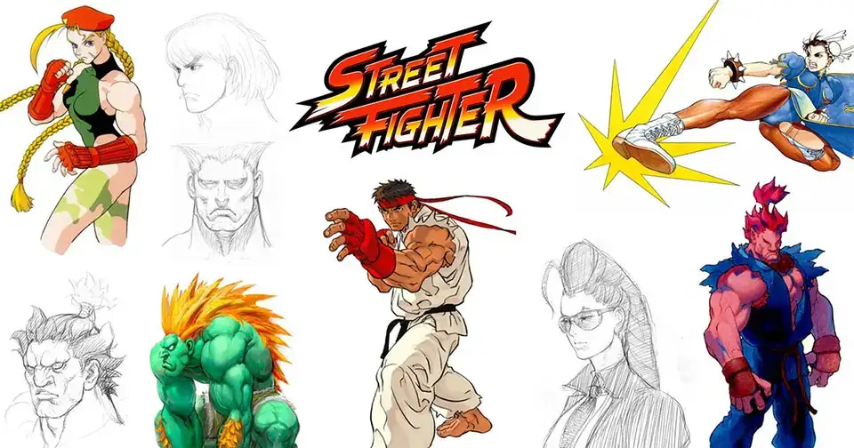 Personajes de Street Fighter: Arte Conceptual y Diseño