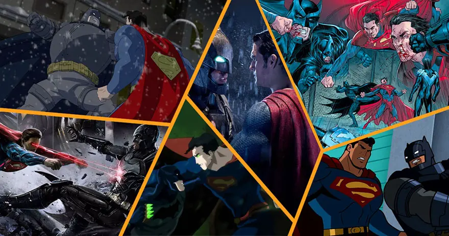 Batman vs Superman en Series, Películas, Cómics y Videojuegos