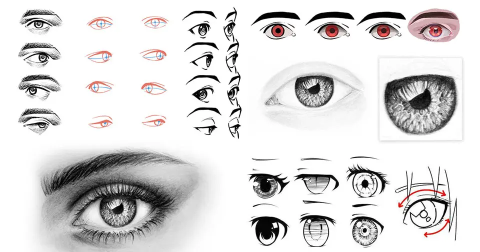 Como Dibujar Ojos: Tutoriales, Guías y Recursos Gratuitos