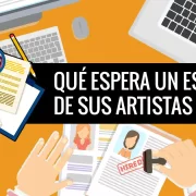 Buúqueda de trabajo: que espera un estudio de sus artistas