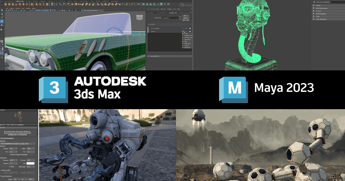 Conoce Todo Nuevo 3Ds y Maya 2023
