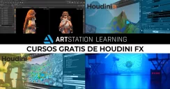 Cursos para Aprender a Usar Houdini FX en ArtStation