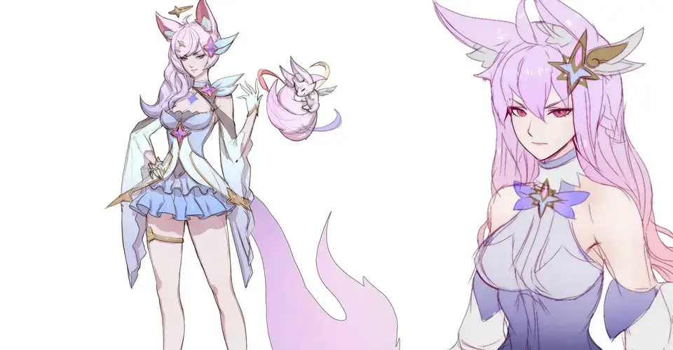 Arte Conceptual y Diseño de League of Legends: Star Guardian