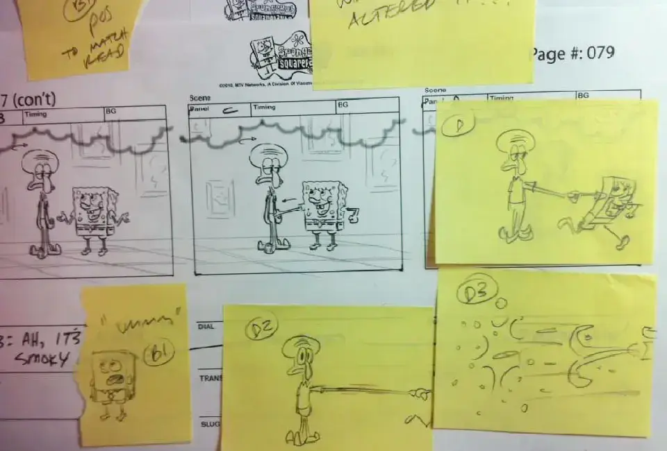 Dirección de Animación para Bob Esponja 