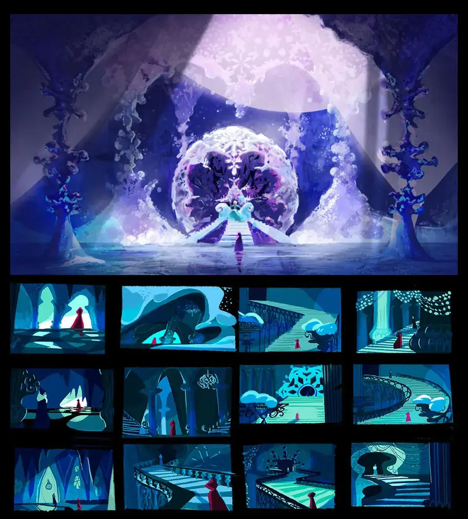 Arte de Victoria Ying para “Frozen” 