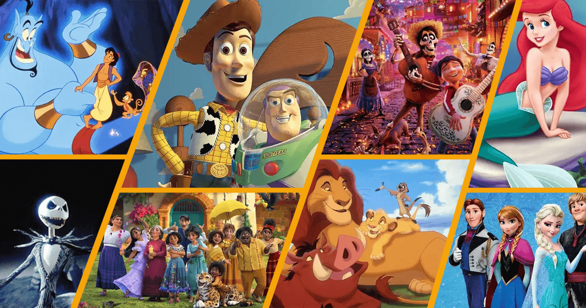  Mejores Películas Animadas en Disney Plus