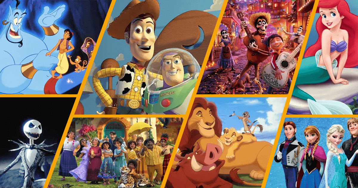 Mejores Películas Animadas en Disney Plus