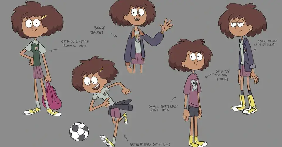 Arte Conceptual y Diseño de Personajes en Amphibia