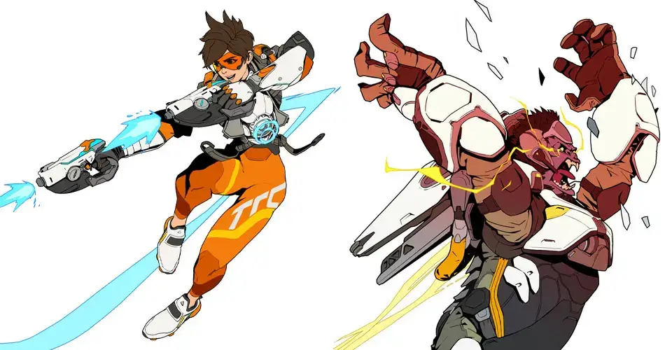 Arte Conceptual y Diseño de Personajes en Overwatch 2