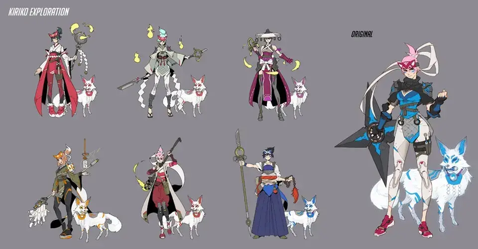 Arte Conceptual y Diseño de Personajes en Overwatch 2