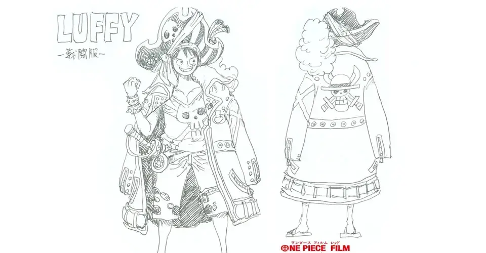 Arte, Diseño y Animación en One Piece RED