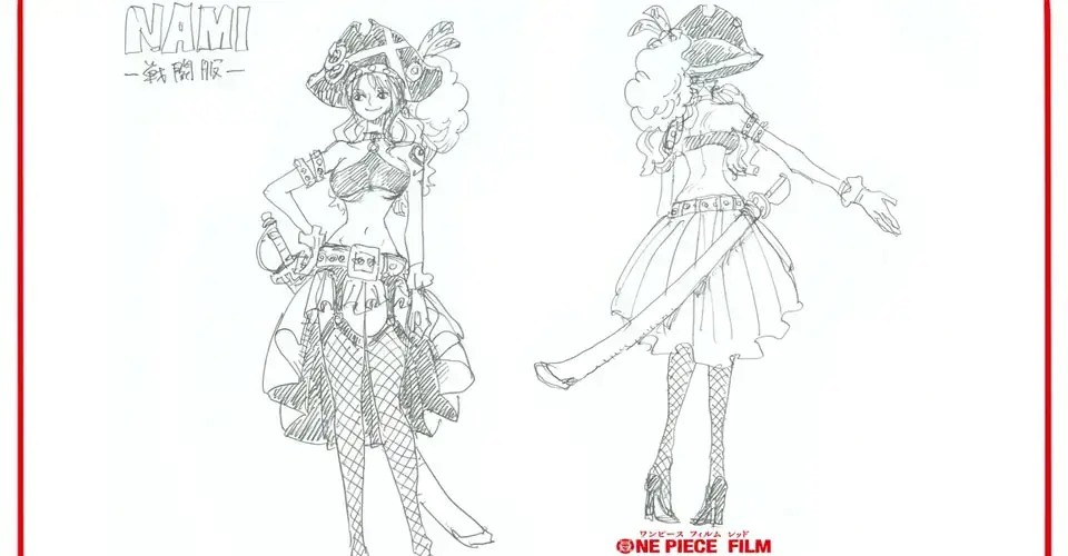 Arte, Diseño y Animación en One Piece RED