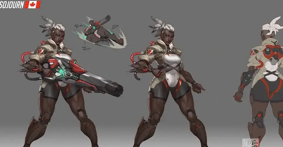 Arte Conceptual y Diseño de Personajes en Overwatch 2