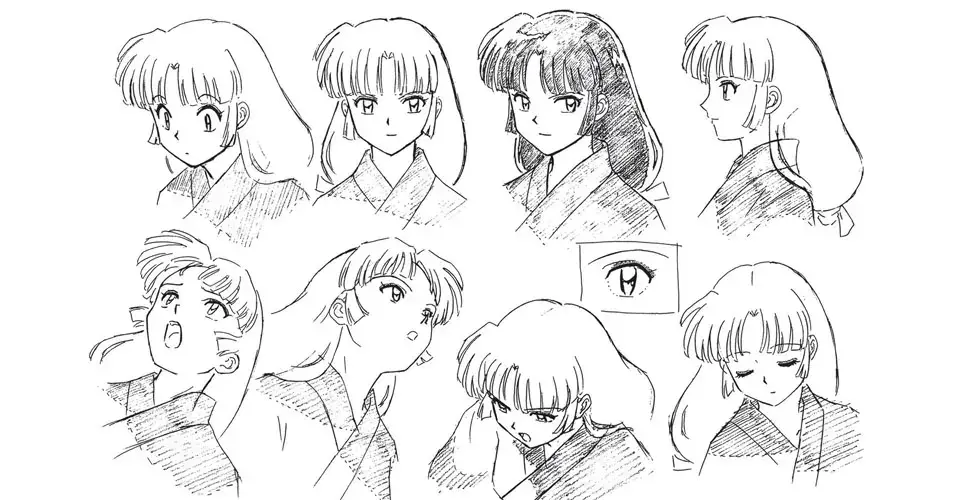 Arte Conceptual y Diseño de Personajes en InuYasha