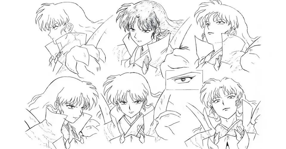 Arte Conceptual y Diseño de Personajes en InuYasha