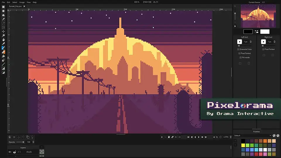 Pixelorama: editor de pixel art