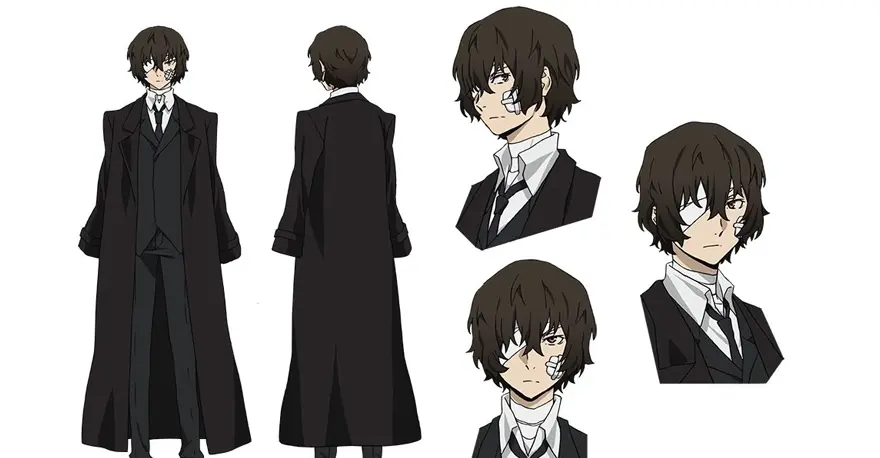 Bungo Stray Dogs: Arte Conceptual y Diseño de Personajes