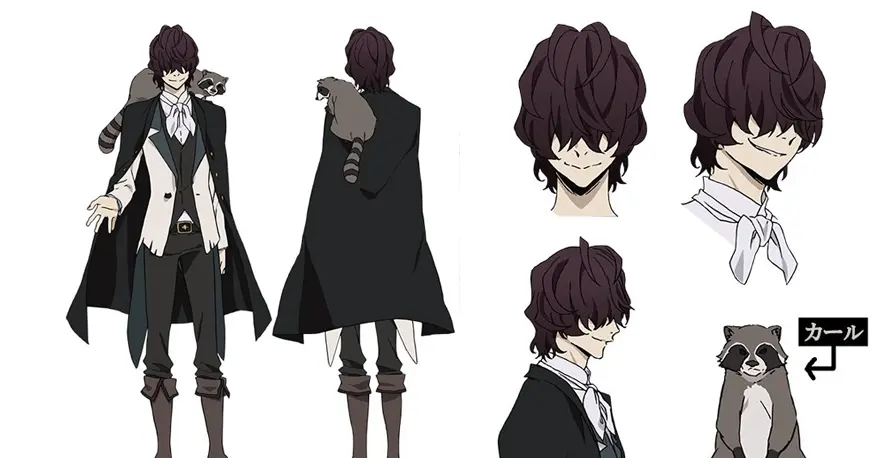 Bungo Stray Dogs: Arte Conceptual y Diseño de Personajes