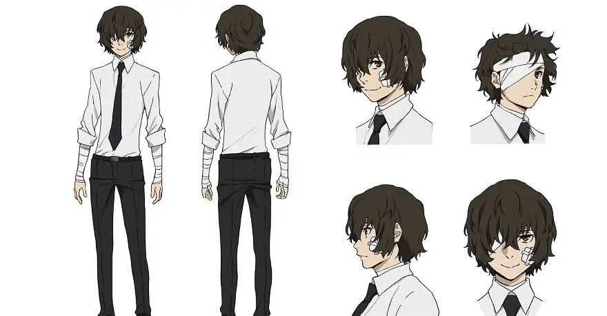 Bungo Stray Dogs: Arte Conceptual y Diseño de Personajes