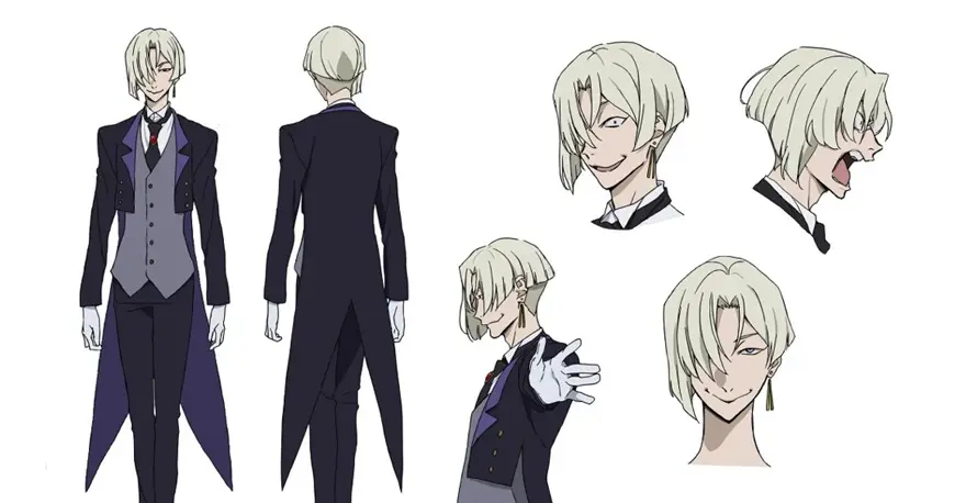 Bungo Stray Dogs: Arte Conceptual y Diseño de Personajes