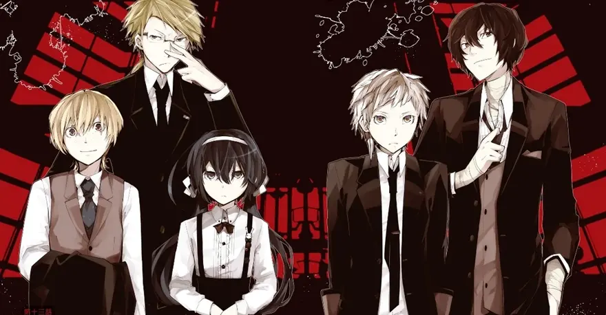 Bungo Stray Dogs: Arte Conceptual y Diseño de Personajes