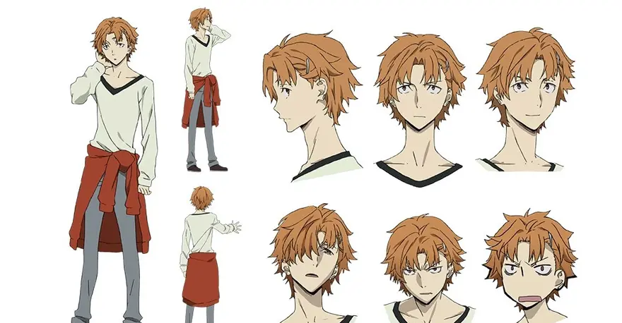 Bungo Stray Dogs: Arte Conceptual y Diseño de Personajes