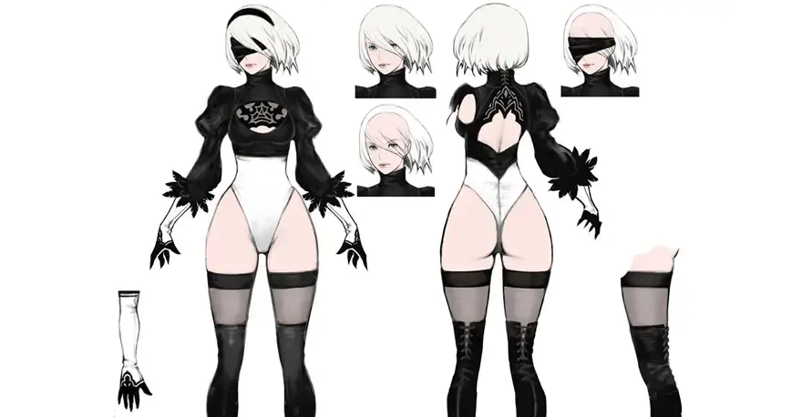 Arte y Diseño en Nier Automata