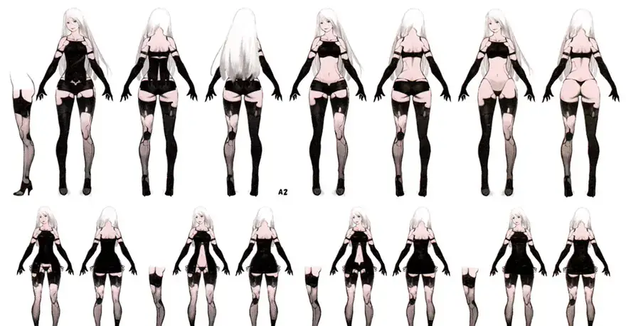 Arte y Diseño en Nier Automata