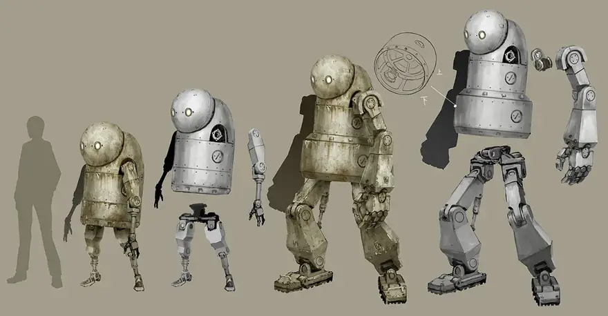 Arte y Diseño en Nier Automata