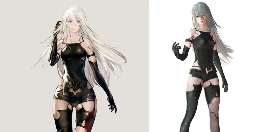 Arte y Diseño en Nier Automata