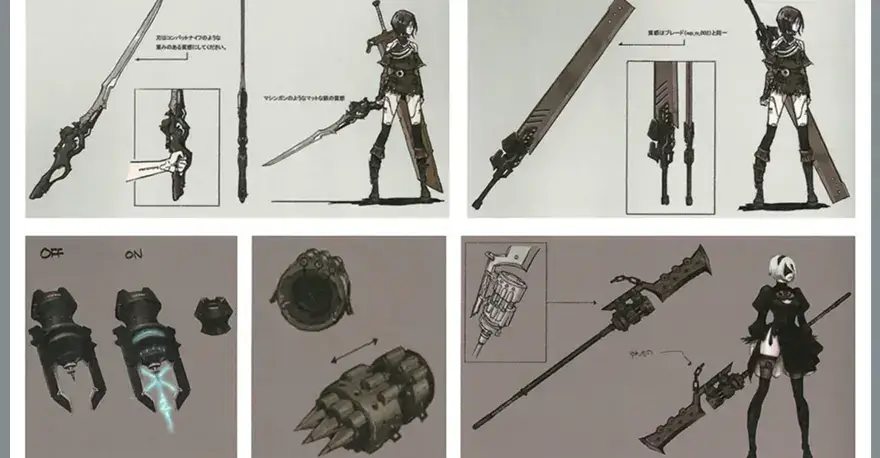 Arte y Diseño en Nier Automata