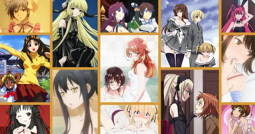 Las 10 Mejores Series de Anime Harem