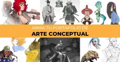 Arma Tu Mejor Portafolio de Arte Conceptual