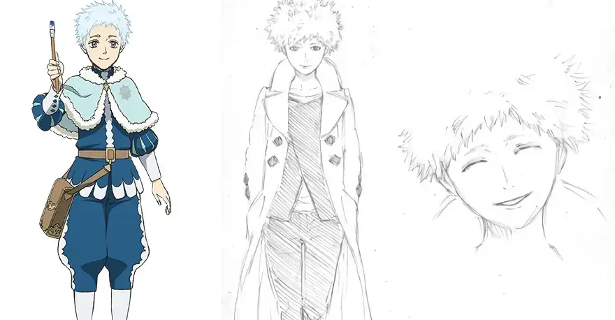 Black Clover: Arte Conceptual y Diseño de Personajes