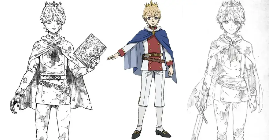 Black Clover: Arte Conceptual y Diseño de Personajes