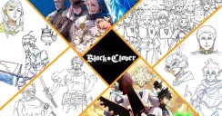 Black Clover: Arte Conceptual y Diseño de Personajes
