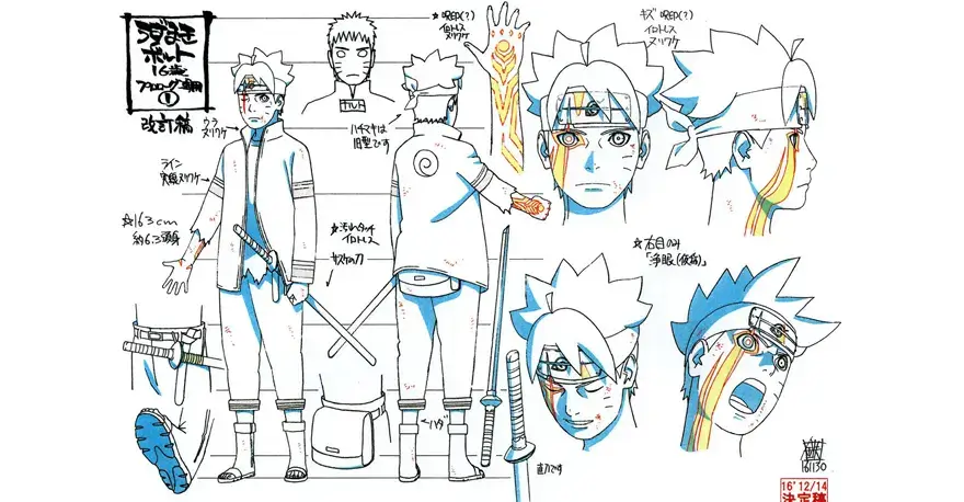 Arte y Diseño de Boruto: Naruto Next Generations